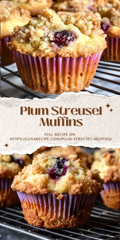 Plum Muffins Recipe, Plum Recipe, Plum Muffins, Desserts To Make At Home, Christmas Treat Boxes, Easy Desserts To Make, Healthy Snack Recipe, Quick And Easy Desserts, Desserts Quick