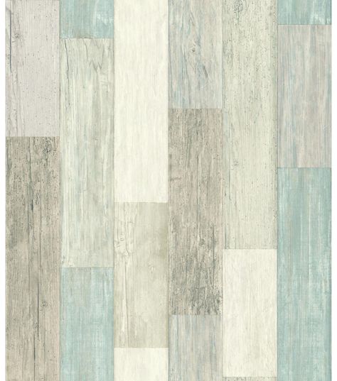 Sophisticated and chic, add instant flair to any space or decor with Coastal Weathered Plank Peel and Stick Wallpaper From walls to DIY crafts, splash this rustic pattern on any clean flat surface in minutes Install with two easy steps - just peel and stick! Plus, it?s removable making it the ultimate temporary decorating solution Completely safe for walls, Peel and Stick Wallpaper leaves surfaces free of sticky residue Fast, fun and affordable!205 inches wide x 165 feet1 piecesVinylPeel and sti Farmhouse Wallpaper, Temporary Decorating, Pallet Boards, York Wallpaper, York Wallcoverings, Wood Wallpaper, Chic Farmhouse, Diy Pallet Projects, Rustic Living