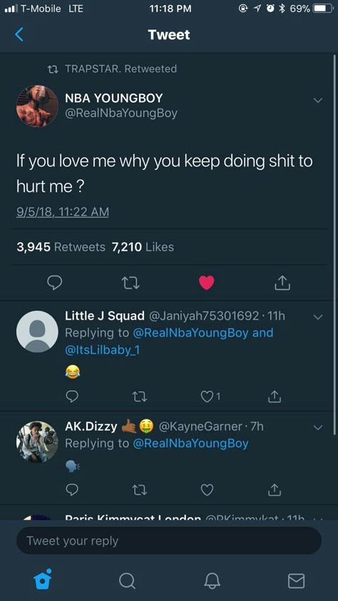 Youngboy Tweets, Nba Youngboy Tweets, Love Playlist, Realist Quotes, Best Rapper Alive, Mental State, Nba Youngboy, No Love, Talking Quotes