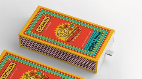 (81) Locally – Indian Takeaway Packaging – Packaging Of The World Mukhwas Packaging, Desi Packaging, Indian Food Packaging Design, Dosa Packaging, Indian Sweets Packaging, Indian Food Packaging, Indian Packaging Design, Sensory Aesthetic, Matchbox Packaging