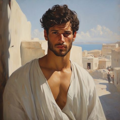 Greek handsome Guy man Boy Male Art Model, Greek Hair, Greek Men, Writing Pictures, Character Inspiration Male, Art Of Man, Cool Hairstyles For Men, Boy Character, Man Character