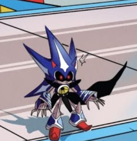 Edgy Boy, Metal Sonic, Sonic