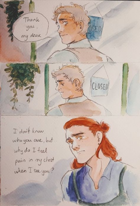 Crowley X Aziraphale Comic, Good Omens Tumblr, Crowley X Aziraphale, Be More Chill Musical, Good Omens Book, Ineffable Husbands, In His Time, Good Omens, Pray For Us