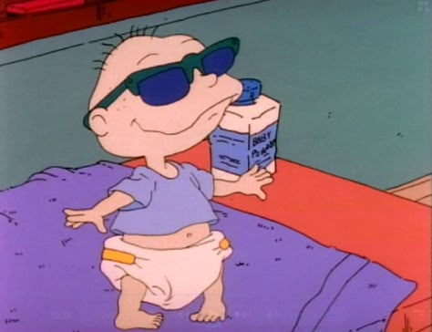 , Rugrats Quotes, Rugrats Funny, Rugrats Cartoon, Rugrats All Grown Up, Tommy Pickles, A Cartoon Character, Nickelodeon 90s, Cartoon Icons, 90s Kids