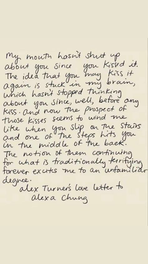 Letter Aesthetic Vintage, Alex Turner Love Letter, Pretty Lock Screens, Love Letter Aesthetic, Things I Wanna Experience, Unsent Messages, Write A Love Letter, Letter Aesthetic, Books Notes