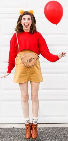 Piglet Costume, Pooh Costume, Winnie The Pooh Costume, Easy Halloween Costumes For Women, Winnie The Pooh Halloween, Robin Costume, Cheap Halloween Costumes, Diy Halloween Costumes For Kids, Kids Costumes Boys