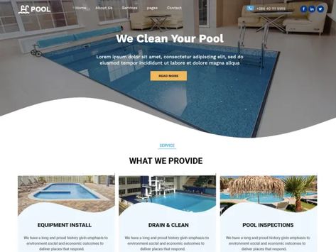 Pool Cleaning will meet all your requirements in terms of building and developing your WordPress websites in terms of Pool Cleaning. This is a totally... The post Pool Cleaning appeared first on JustFreeThemes. Creative Website Design, Creative Website, Pool Service, Drain Cleaner, Pool Builders, Pool Cleaning, Website Designs, Wordpress Themes, Wordpress Website