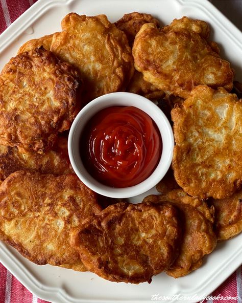 Onion Patties, The Southern Lady Cooks, Southern Lady Cooks, Blooming Onion, Potatoes Onions, Patties Recipe, Southern Lady, Amish Recipes, Onion Recipes