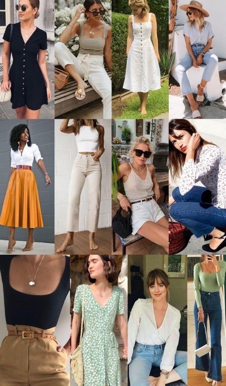 Kibbe Soft Classic Outfits Summer, Soft Chic Style, Romantic Body Type Work Outfit, Soft Classic Fashion, Soft Classic Street Style, Classic Natural Style Outfit, Soft Classic Outfit Ideas Summer, Soft Classic Summer Style, Soft Classic Summer Outfit