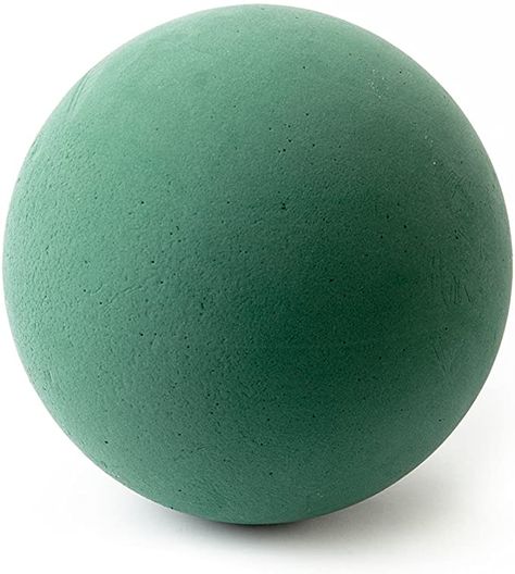 OASIS Ideal Floral Foam Sphere - Green - 12cm: Amazon.co.uk: Kitchen & Home Uk Kitchen, Floral Foam, Free Amazon Products, Kitchen Home, Event Decor, Home Kitchen, Oasis, Flower Arrangements, Home Kitchens