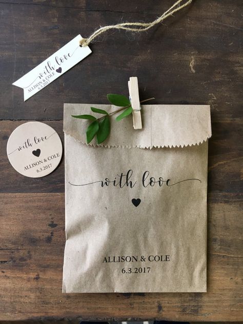 Use these beautiful & elegant wedding favor bags to give your guests a little something special on your big day! Fill these with anything from mints, to a mini soap, to special candies, nuts or trail mix or any type of treat or goodie you think your guests would love...THese make Mint Wedding Favors, Recycled Wedding, Trendy Wedding Favors, Soap Wedding Favors, Simple Bridal Shower, Bridal Shower Cookies, Elegant Wedding Favors, Wedding Treats, Custom Wedding Favours