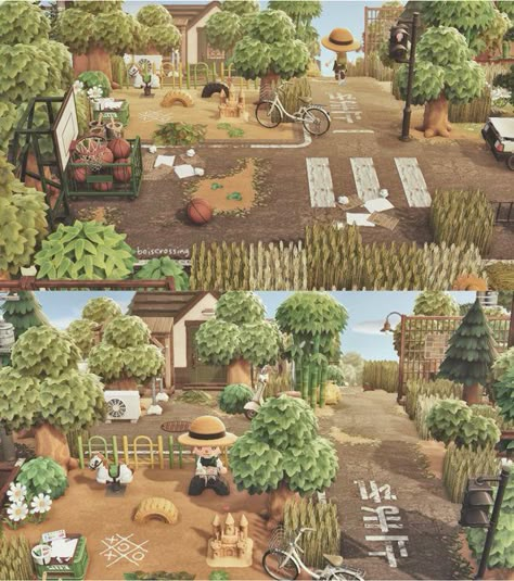 Japanese Farm Animal Crossing, Overgrown Acnh, Acnh Rural Town, Acnh Farm Island, Rural Acnh, Acnh Apocalypse, Acnh Rural, Acnh Farm, Japan Countryside