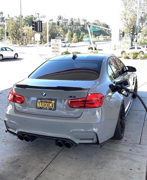 BMW F80 M3 in Nardo Grey Bmw 318d, Bmw 2014, Bmw F80 M3, Nardo Grey, F80 M3, Grey Car, Lux Cars, Men Stylish Dress, Car Projects