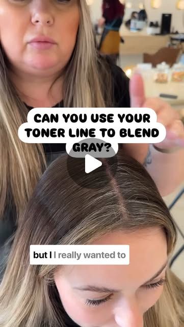 Shawna lee russell on Instagram: "✨LET ME LIST THE WAYS✨✨
We love love @schwarzkopfcan IGORA Vibrance @bleachedsalon because we can use it so many ways!  What do you do if your client gets a balayage or teasy lites or foilyage BUT has gray or silver hairs? Easy!! Just do your root tap or Color melt with Vibrance & 13vol and it becomes a Demi permanent color. Capable up to 70% gray coverage or blending.
I preach blending over 100% coverage for less maintenance and a softer grow out. And you can get gray blending in 20-30 mins🙏🏻🤩
Formula above 6-0+6-12+13v lotion(🖤same rules apply if you want more coverage use all naturals if you want more neutral use more ash but less coverage🖤)
Application by @sydneydidmyhair_  one of my fav people 💕
#bleachedsalon #schwarzkopfcan #vancouverhairstyli Root Tap, Igora Vibrance, Gray Blending, Demi Permanent, Color Melt, Level 7, Gray Coverage, Color Melting, Grow Out