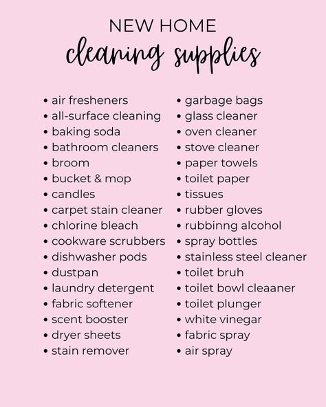 Baking Soda Oven Cleaner, Cleaning Supply List, Toilet Paper Candles, Move In Checklist, Prep Checklist, Cleaning Supplies List, Dishwasher Pods, New Home Checklist, College Packing