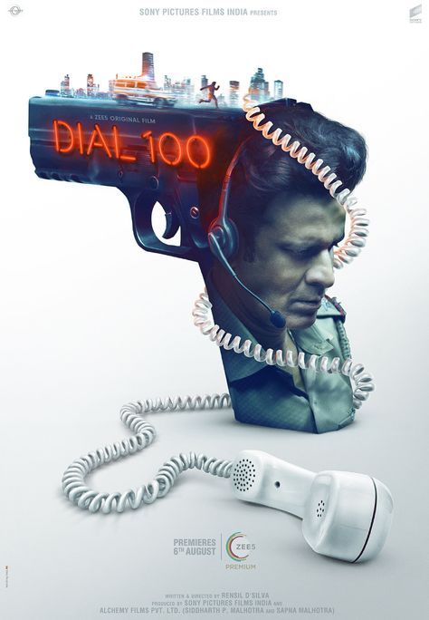 DIAL 100 4th poster on Behance Creative Movie Poster Design, Photoshop Ideas Creative Poster, 3d Movie Poster, Movie Poster Photoshop, John Witherspoon, Fashion Poster Design, Photoshop Design Ideas, Best Movie Posters, World Movies