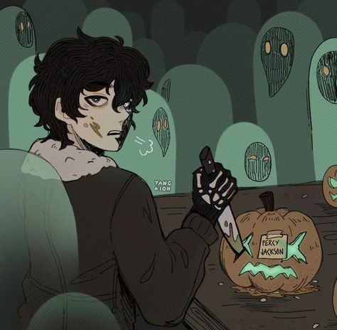 Pjo Art, Hades Game, Ghost King, Son Of Hades, Rick Riordan Series, Persassy Jackson, Scary Movie Characters, Blue Cookies, Percy Jackson Fan Art