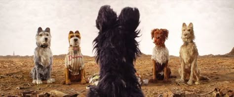 Isle Of Dogs (2018, Wes Anderson) Isle Of The Dogs, Wes Anderson Color, Wes Anderson Color Palette, Wes Anderson Aesthetic, Anderson Aesthetic, Dog Trailer, Berlin Film Festival, Wes Anderson Movies, Wes Anderson Films