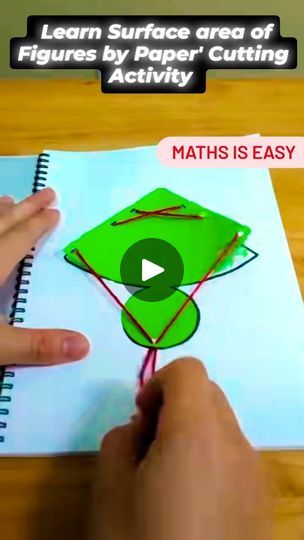 10M views · 145K reactions | Maths Activity to understand Surface area and Volume, Maths project, Maths Model 🔥 #reelvideo #trend #trendingreels #mathsmagic #mathsproject #mathsbook #mathsskills #papercutting #trend #mathshacks | Parul sharma Surface Areas And Volumes, 3d Shapes Project Ideas, Maths Working Models For Exhibition, Math Models Project, Maths Model, Surface Area And Volume, Maths Project, Math Shapes, Geo Board