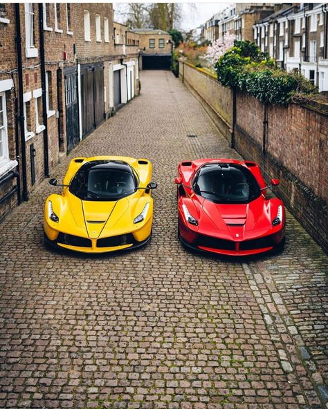 La Ferrari Wallpaper, Ferrari Wallpaper, Tokyo Drift Cars, Pimped Out Cars, Ferrari Laferrari, Cool Car Pictures, Car Chevrolet, Car Wallpaper, Yellow Car