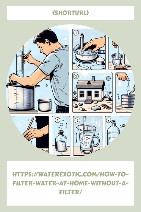 Purifying Water, Purify Water, Seltzer Water, Diy Techniques, Gallon Of Water, Water Filtration System, Water Purification, Pure Water, Distilled Water