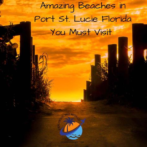 Amazing Beaches In Port St. Lucie Florida You Must Visit: https://denisesanger.com/beaches-in-port-st-lucie-florida/ Port Saint Lucie Florida, Best Florida Vacations, Florida Trips, Port St Lucie Florida, Fl Keys, Florida Adventures, Port St Lucie, Amazing Beaches, Treasure Coast