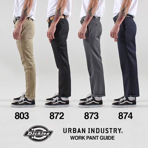 Dickies 874 Outfit, Dickies Outfits Men, Dickies Outfit, Dickie Work Pants, Dickies 874, Pants Outfit Men, Dickies Pants, Mens Casual Dress Outfits, Men Stylish Dress