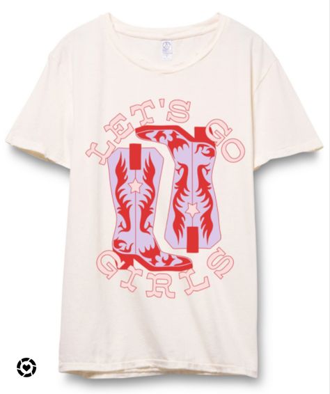 Let’s Go Girls Graphic Tee with Cowgirl Boots!😍🤠💗 #graphictee #collegeclothes #cutegraphictee #cowgirlshirt #letsgogirls #bacheloretteparty #pinkandredgraphictee #fashion #newfashion #shopriffraff #riffraff #nashvillefit #nashville #south #shoptiques Follow my shop @laurenhennigar on the @shop.LTK app to shop this post and get my exclusive app-only content! #liketkit #LTKbeauty #LTKstyletip #LTKRefresh @shop.ltk https://liketk.it/3v7UR Fuzzy Socks Gift, Cowgirl Tshirt, Pocket Full Of Sunshine, Book Merch, Cowgirl Shirts, Cute Graphic Tees, Girls Graphic Tee, Trending Fashion, Sock Gifts