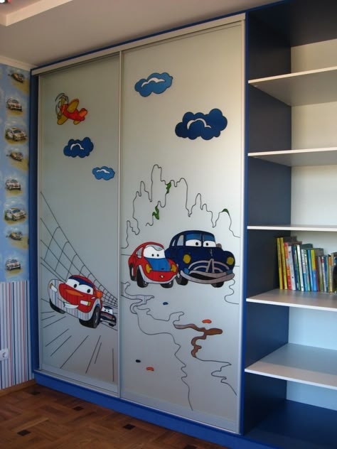 Kids Bedroom Wardrobe Design, Kids Room Wardrobe Design, Kids Bed Design, Sliding Door Wardrobe Designs, Wardrobe Design Modern, Kids Room Interior Design, Modern Kids Bedroom, Bedroom Interior Design Luxury, Wardrobe Door Designs