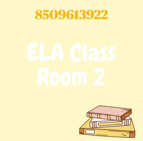 Bloxburg Classroom, Town Decals, City Bloxburg, Daycare Layout, Bloxburg School, Welcome To Bloxburg, School Decal, Bloxburg Town, Pic Code