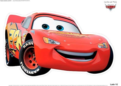 Rayo McQueen de Cars: Centro de Mesa para Imprimir Gratis. Cars Ideas, Cars Disney, Blogger Template, Oh My, Image Search, Blogger, Cars, Disney