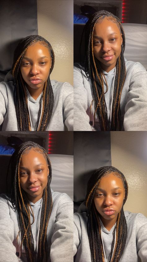 Instagram Layouts, Style Braids, Pretty Braids, Braids Ideas, Box Braids Hairstyles For Black Women, Pretty Braided Hairstyles, Instagram Layout, Beautiful Braids, Braid Ideas