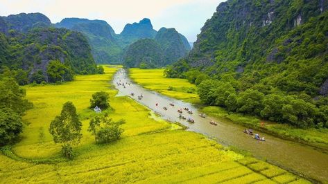 Ninh Binh – a tourist magnet Old Names, Ancient Beauty, Night Photos, Nature Reserve, Under Construction, City Photo, Tourism, Vietnam, Country Roads