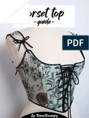 How To Draft A Corset Pattern (PDFDrive) | PDF Free Corset Pattern Pdf, Corset Free Pattern, Corset Textiles, Patron Corset, Free Corset Pattern, Corset Pattern Drafting, Corset Sewing Pattern, Corset Pattern, Overbust Corset