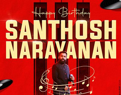 Santhosh Narayanan, Photoshop Tools, Birthday Poster, Graphic Design Adobe, Adobe Photoshop, Photoshop, Graphic Design, Design