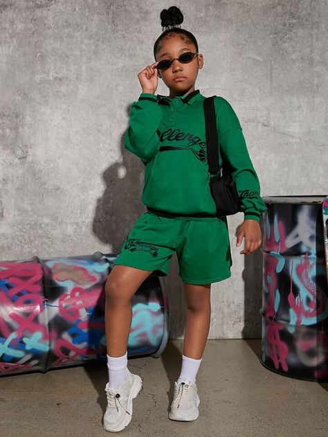 Panda Outfit, Kids Outfits Daughters, Black Kids Fashion, Easy Trendy Outfits, Track Shorts, Kids Outfits Girls, Stylish Kids, Cute Simple Outfits