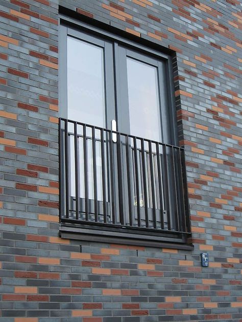 Contemporary Balcony, Juliette Balcony, French Balcony, Balkon Decor, Juliet Balcony, Balcony Design Ideas, Balcony Window, Balcony Grill, Modern Balcony