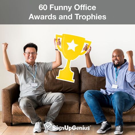 Use these fun ideas to celebrate your coworkers! Office Email Games, Fun Friday Ideas For Work, Office Awards Humor, Office Awards Employee Recognition Fun, Employee Contest Ideas, Funny Employee Awards Hilarious, Funny Awards For Employees, Fun Awards For Employees, Contest Ideas For Work