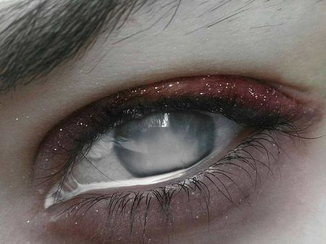 An Eye, The Eye, Your Eyes, A Woman, The Story, Glitter, Red, Silver, White