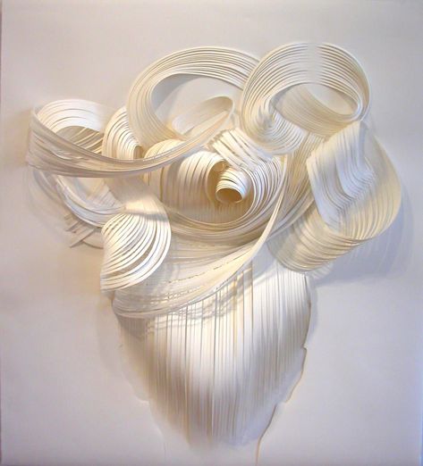 Astonishing sculptures made from nothing but plain paper | CNN Paper Clay Art, Book Art Sculptures, Paper Installation, Paper Art Sculpture, Sculpture Techniques, Paper Work, Paper Birds, Embossed Paper, Paper Artwork