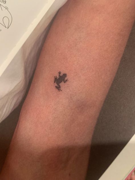 Frog And Tadpole Tattoo, Dainty Frog Tattoo, Fine Line Frog Tattoo, Tiny Frog Tattoo, Duckling Tattoo, Frog Flash Tattoo, Duck Tattoos, Jagua Tattoo, Frog Tattoo