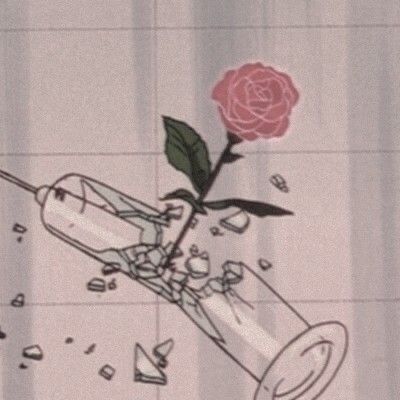 Anime Rose Aesthetic, Rose Anime Aesthetic, Soft Anime Aesthetic, Roses Anime, Anime Rose, Rose Anime, Anime Vibe, Aesthetic Rose, Japan Aesthetic