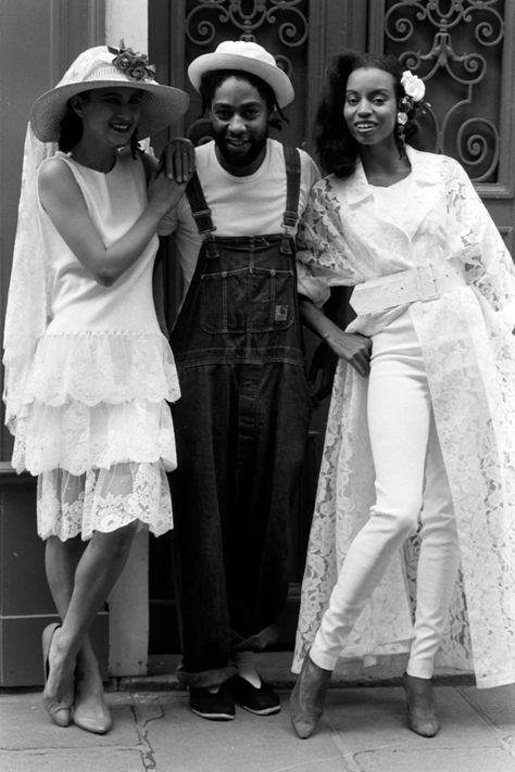 From the WWD Archives: A Look Back at Patrick Kelly [PHOTOS] Patrick Kelly Fashion, 90210 Fashion 90s Kelly, Kelly 25 Black Epsom, Black Fashion Designers, Astoria Hotel, Lace Coat, An American In Paris, Patrick Kelly, 1980s Design