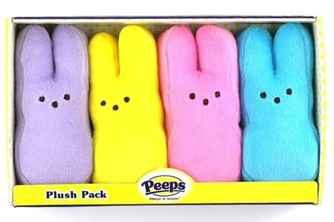 Peeps Bunnies Plush Pack Peeps Plush, Food Plushies, Marshmallow Bunny, Marshmallow Peeps, Rabbit Soft Toy, Bunny Soft Toy, Easter Bunny Plush, Rabbit Dolls, Bunny Gifts