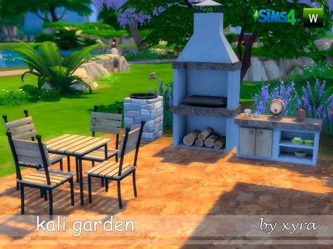 Sims 4 Castaway, Ikea Garden, Episode Interactive Backgrounds, Sims 4 Furniture, Casas The Sims 4, The Sims 4 Download, Sims 4 Update, Sims Four, Sims 4 Downloads