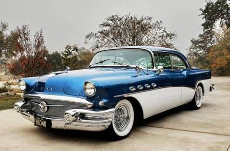 1956 Buick, Motor Klasik, Hot Rods Cars Muscle, Buick Cars, Buick Roadmaster, Buick Riviera, Vintage Muscle, American Classic Cars, Old Classic Cars