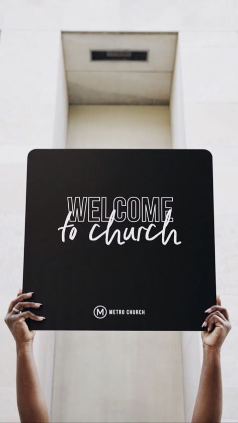 Church Welcome Signs, Church Decorations Ideas, Church Marketing Ideas, Welcome To Church, Church Lobby Design, Church Welcome Center, Church Signage, Church Lobby, Church Marketing