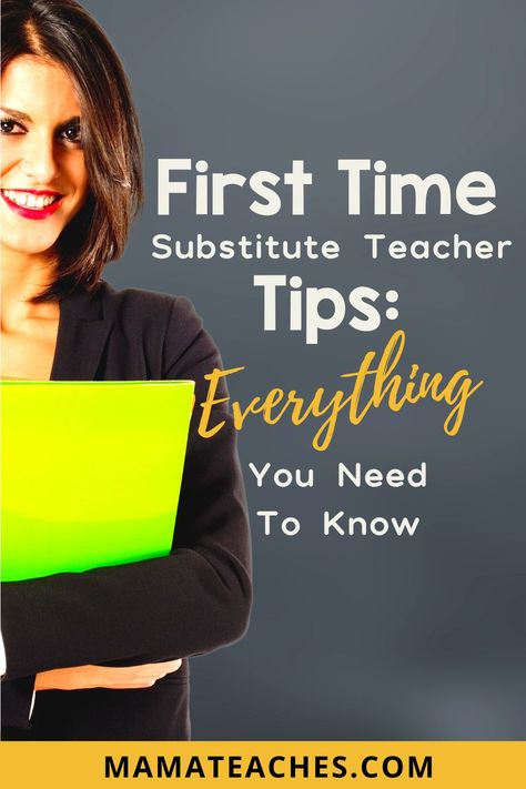 Tips For New Substitute Teachers, How To Substitute Teach, Substitute Teacher Tips And Tricks, How To Be The Best Substitute Teacher, Substitute Teacher Ideas Kindergarten, Substitute Teaching Elementary, What To Wear As A Substitute Teacher, Substitute Teacher Supplies, Substitute Teacher Ideas Elementary Classroom Management