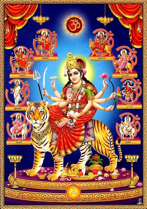 Jay Maa Durga, Jay Mata Di, Durga Picture, Durga Ji, Hanuman Ji Wallpapers, Durga Devi, Aadi Shakti, Durga Painting, Pictures Of Shiva