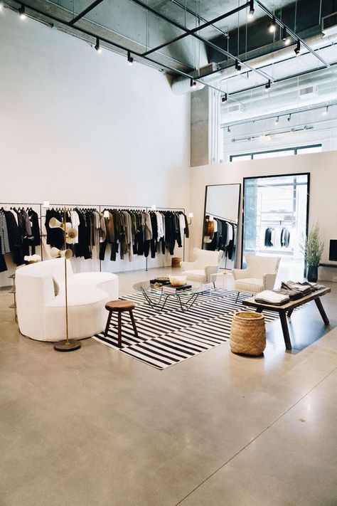 Men's Boutique, Design Studio Workspace, Jeremiah Brent, Fashion Showroom, Retail Store Interior Design, Clothing Store Interior, Retail Space Design, Clothing Store Design, Retail Interior Design